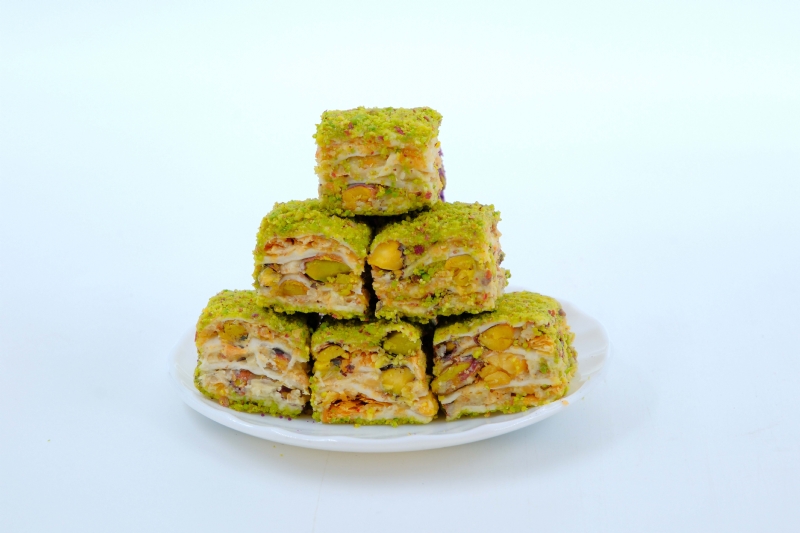 Fıstıklı Baklava Kırıntılı Baklava Lokum