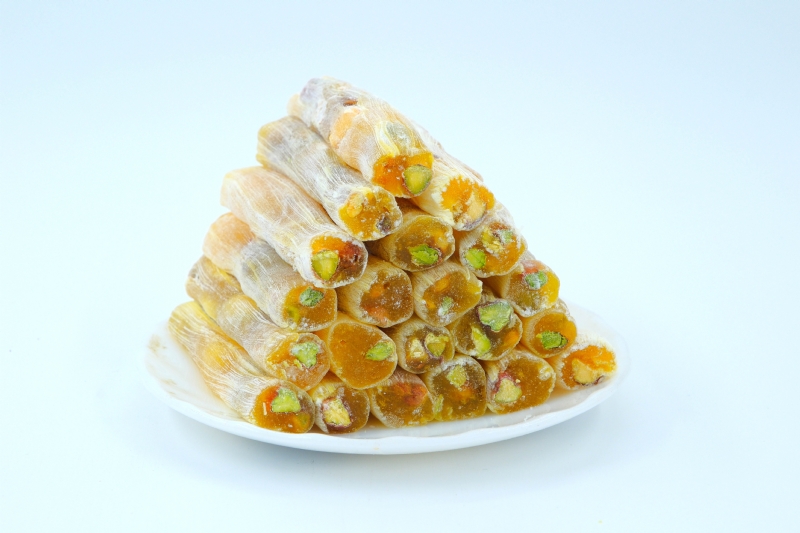Limonlu Fıstıklı Parmak Lokum